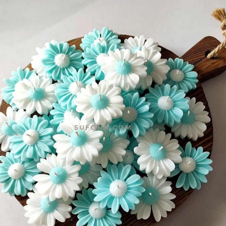 Daizy Candle – Handcrafted Floral Serenity by sufona_candles